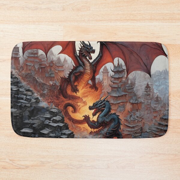 Item preview, Epic Dragon Fight designed and sold by Design-Illusi0n.