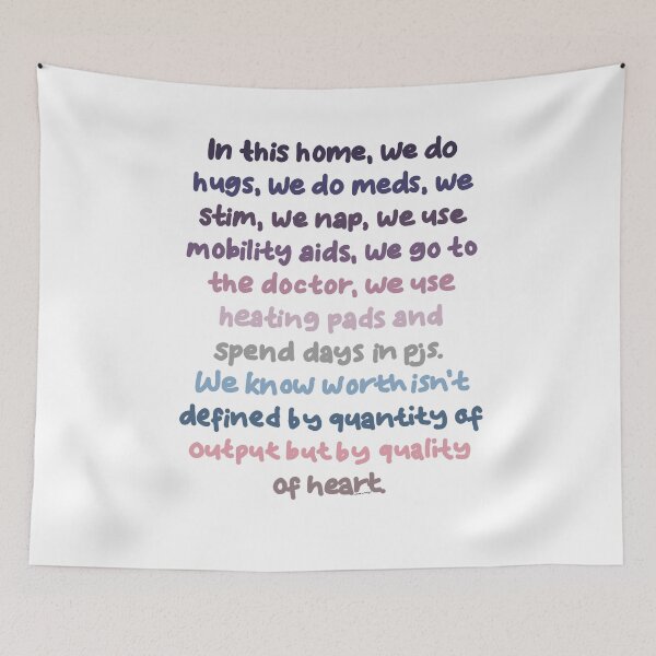 Item preview, In this home - disability and chronic illness edition designed and sold by NatLeBrunDesign.