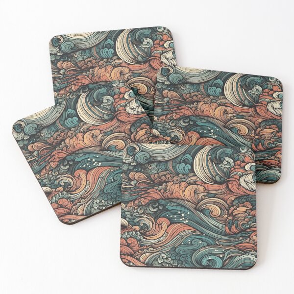 Item preview, Vintage Retro Waves designed and sold by Anto2030.