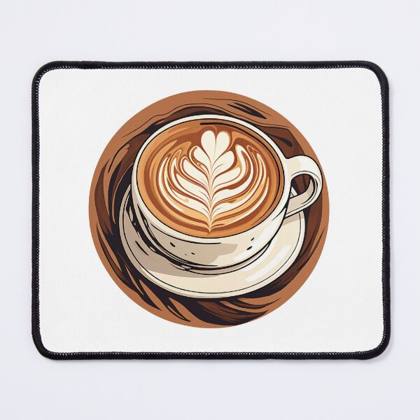 Item preview, Latte Art Sticker 3 designed and sold by elp-evergreen.
