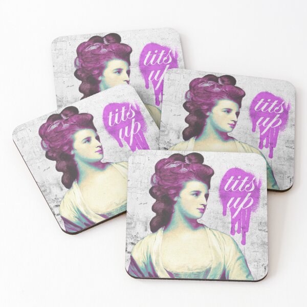 Item preview, Tits Up Altered Classic Art designed and sold by TypesetStudio.