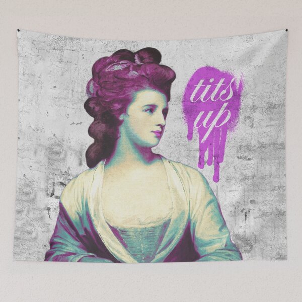 Item preview, Tits Up Altered Classic Art designed and sold by TypesetStudio.