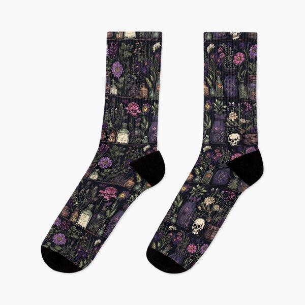 Item preview, Purple and Pink Whimsy Apothicary - Skulls designed and sold by Calmly.