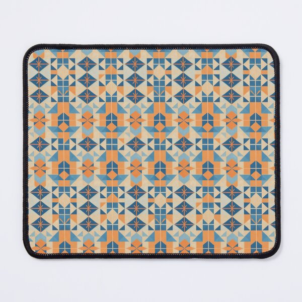 Item preview, azulejos modern geometric pattern designed and sold by jkrphoto.