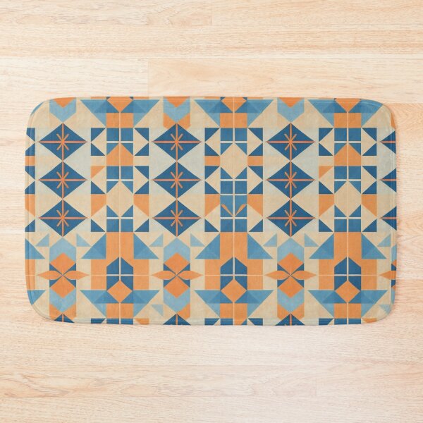 Item preview, azulejos modern geometric pattern designed and sold by jkrphoto.
