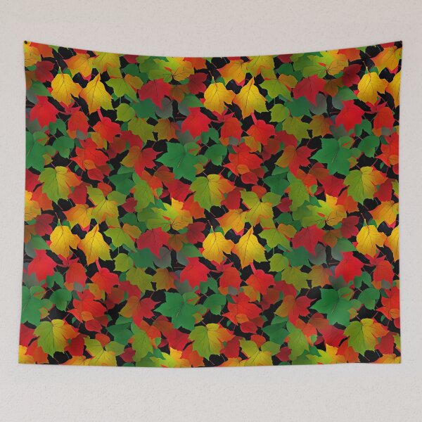 Aperçu de l'œuvre Motif de feuilles d'automne 02 créée et vendue par TrickstersTrove.