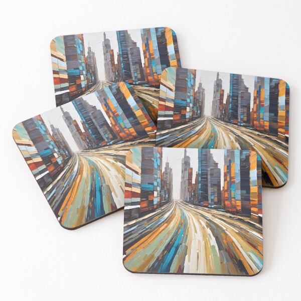 Item preview, Streaked Skyscrapers designed and sold by Natrual0903.