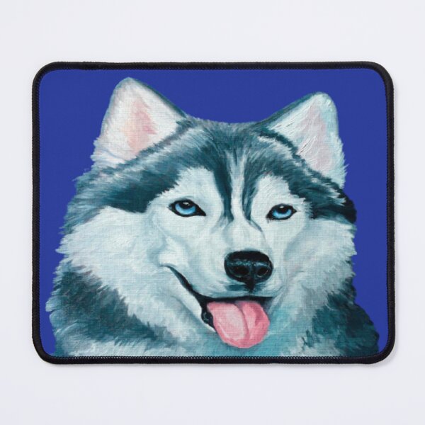Item preview, Siberian Husky Paint Blue designed and sold by Becooldesing.