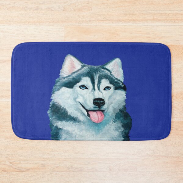 Item preview, Siberian Husky Paint Blue designed and sold by Becooldesing.
