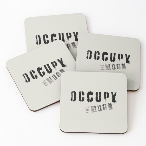 Item preview, OCCUPY the MOON - Space Exploration | Moon Landing designed and sold by SALENTOmadness.