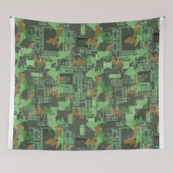 Item preview, Camouflage and chip designed and sold by Alessandro Remo Mazzoni Remotextiles.