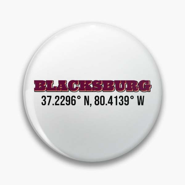Item preview, VT Backsburg Coordinates designed and sold by s-hammie.