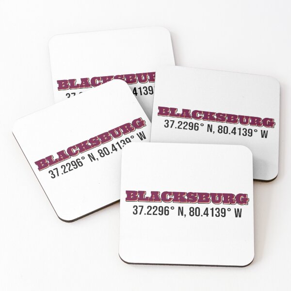 Item preview, VT Backsburg Coordinates designed and sold by s-hammie.