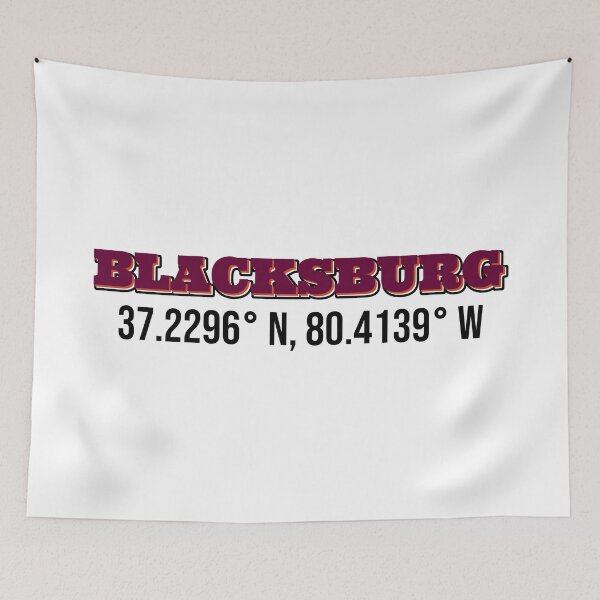 Item preview, VT Backsburg Coordinates designed and sold by s-hammie.