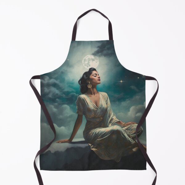 Item preview, Beautiful Indian Woman on the Moonlight designed and sold by Demonik-Art.