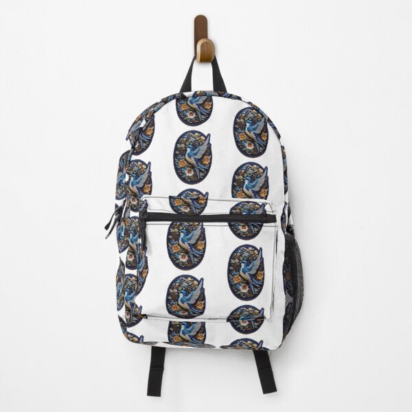 Item preview, Embroidered Blue Bird designed and sold by Kai Multiverse.