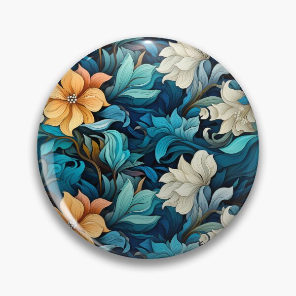 Item preview, Blue Nature Pattern designed and sold by Lumistica.