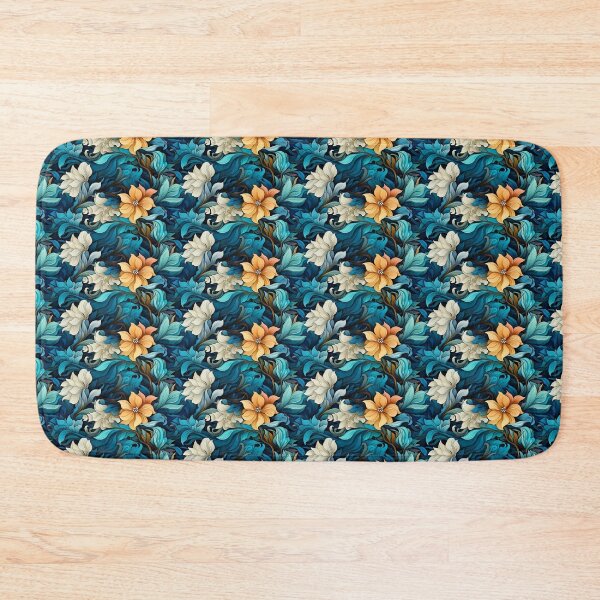 Item preview, Blue Nature Pattern designed and sold by Lumistica.