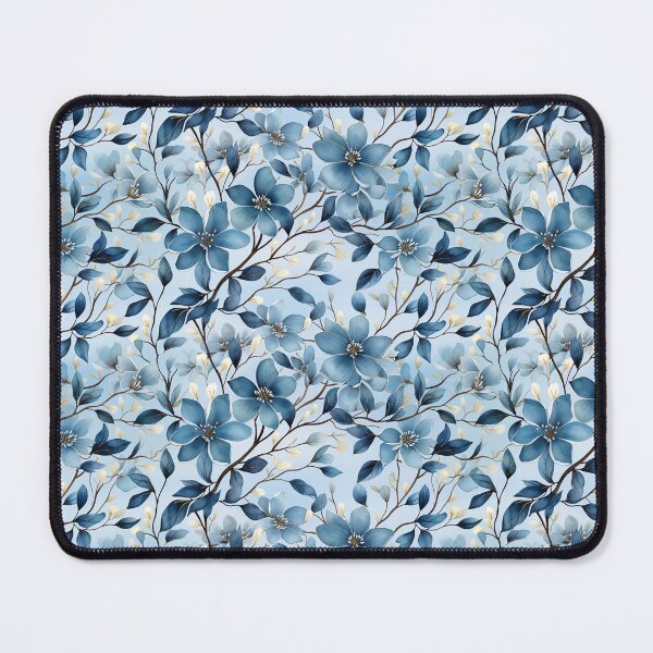 Item preview, Blue Charming Flowers designed and sold by Lumistica.