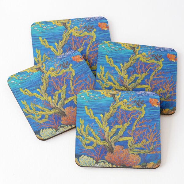 Aperçu de l'œuvre Coraux Vincent Van Gogh créée et vendue par Starry night Cherry blossom.