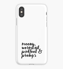 Marauders iPhone Case/Skin