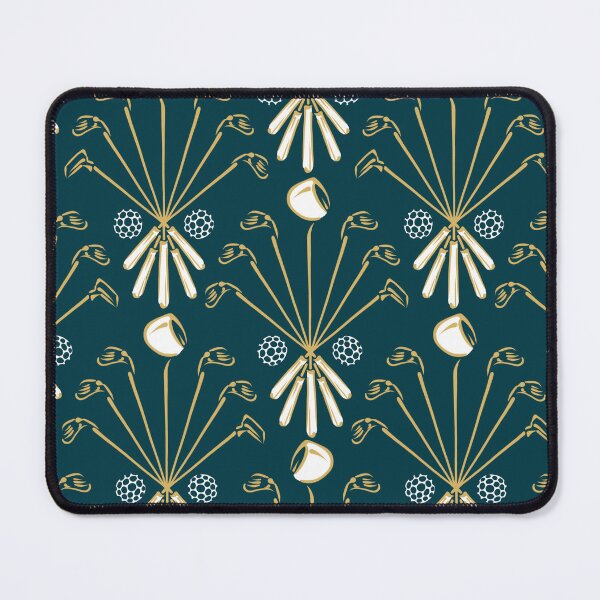 Item preview, Golf Sticks | Teal Green + Gold designed and sold by L Diane Johnson.
