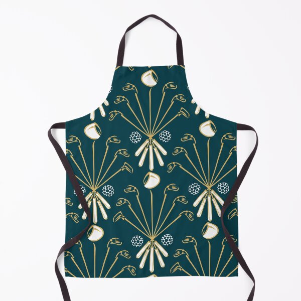 Item preview, Golf Sticks | Teal Green + Gold designed and sold by L Diane Johnson.