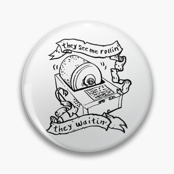 Item preview, (lines only) they see me rollin' they waitin' designed and sold by HiddenStash.