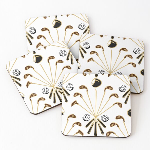 Item preview, Golf Sticks | Black + Gold designed and sold by L Diane Johnson.