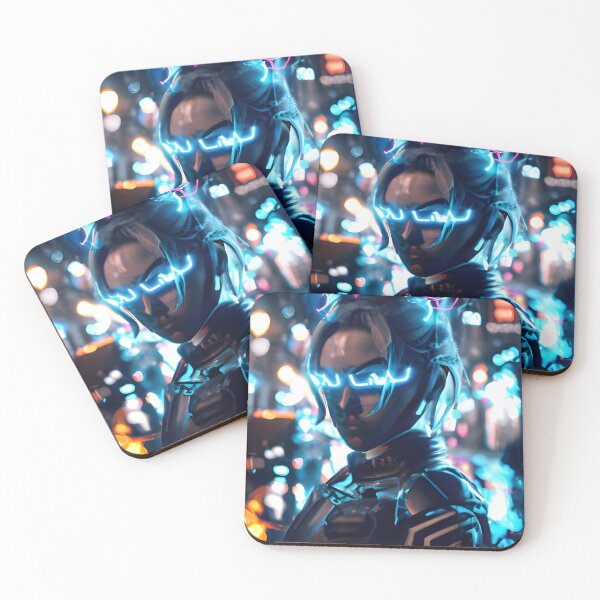 Item preview, Cyberpunk Hotties (36) - Beautiful Sci fi Women designed and sold by TheThirdEye.