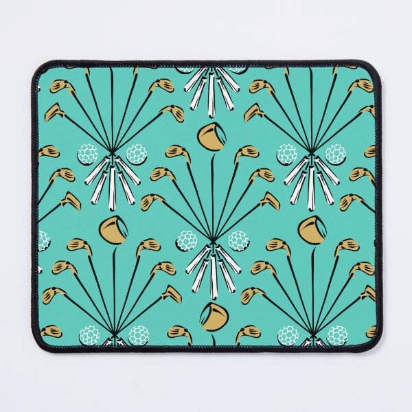 Item preview, Golf Sticks | Mint Green Black + Gold designed and sold by L Diane Johnson.