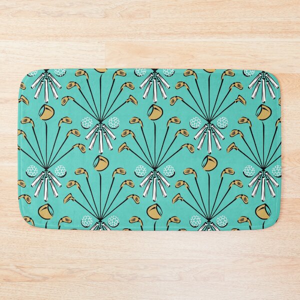 Item preview, Golf Sticks | Mint Green Black + Gold designed and sold by L Diane Johnson.