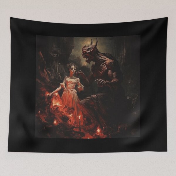 Item preview, Asmodeus with Woman designed and sold by Demonik-Art.