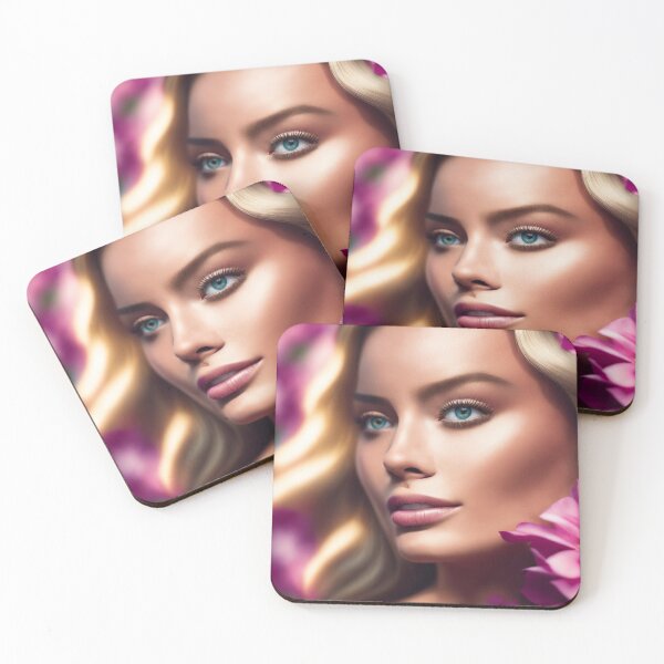 Item preview, Margot Robbie: Intricate Barbie Vector Portrait designed and sold by likiteesplit.