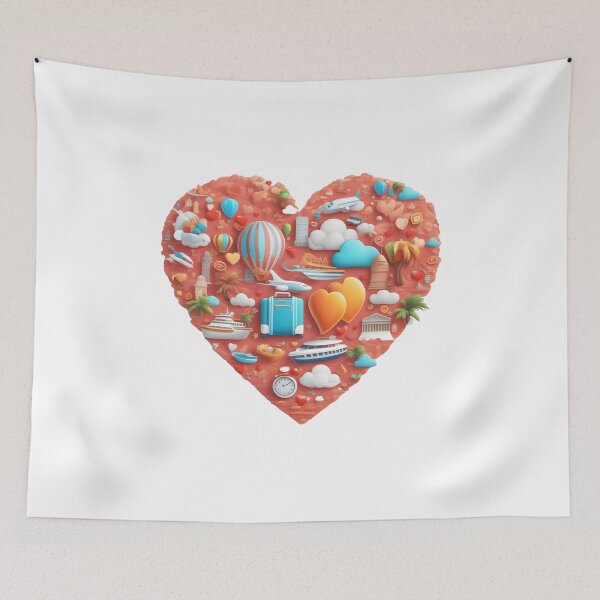 Item preview, Heart-Shaped Journeys XIV designed and sold by DevemDavam.