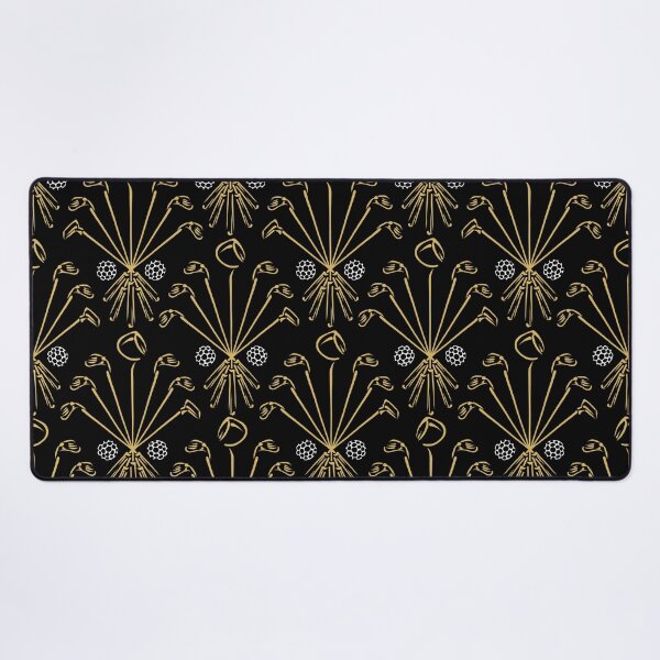 Item preview, Golf Sticks | Black + Gold designed and sold by L Diane Johnson.