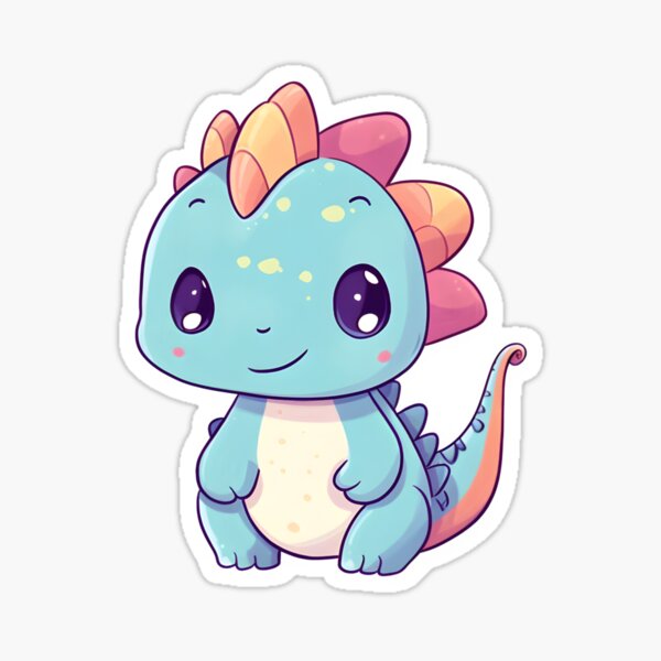 Item preview, Cute Kawaii Dino designed and sold by Snifferius.