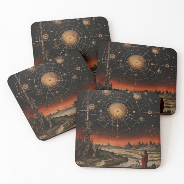 Item preview, Fantasy ancient astronomy map, celestial map, medieval art designed and sold by KarinaKelle.