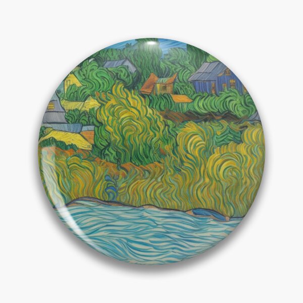 Item preview, Backyard pond Vincent Van gogh designed and sold by Starry night Cherry blossom.