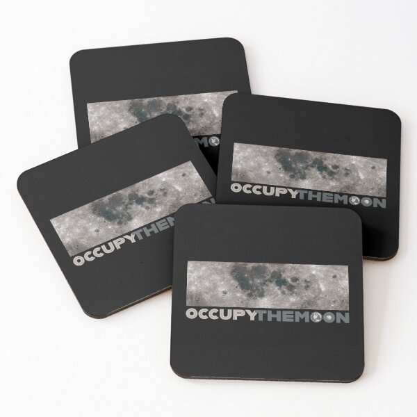 Item preview, OCCUPY the MOON - Space Exploration | Moon Landing designed and sold by SALENTOmadness.