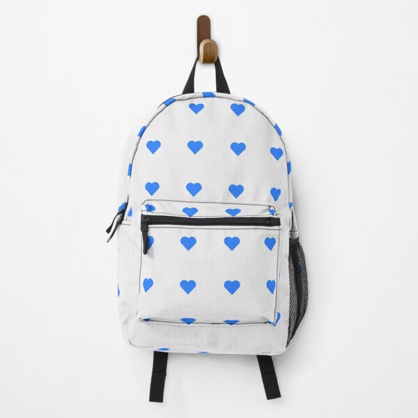 Item preview, Blue Heart on Grey White designed and sold by AASparksDesigns.