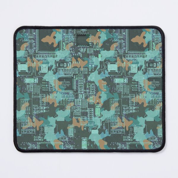 Item preview, Camouflage and chip blue brown designed and sold by Alessandro Remo Mazzoni Remotextiles.