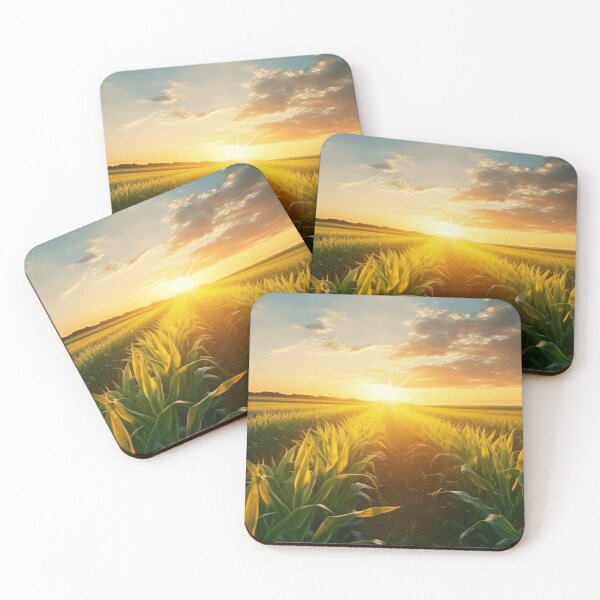 Item preview, A Sunset Over a Corn Field designed and sold by StudioRedKoala.