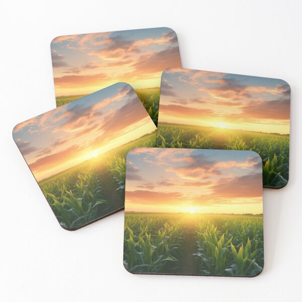 Item preview, A Sunset Over a Corn Field designed and sold by StudioRedKoala.