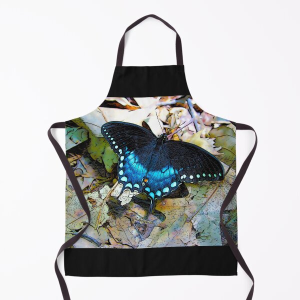 Item preview, Blue Butterfly Beautifying the Forest Grounds During Fall designed and sold by EmevoliProducts.