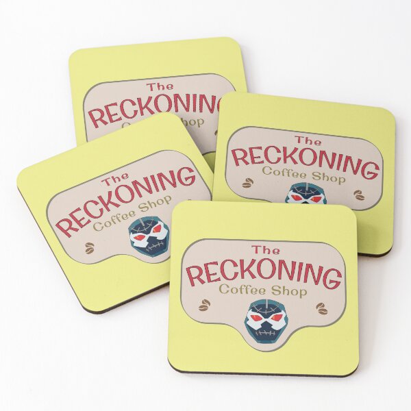 Item preview, The Reckoning Coffee Shop designed and sold by skocartwork.