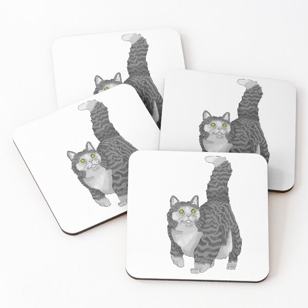 Item preview, Grey tabby cat designed and sold by Ceyism.
