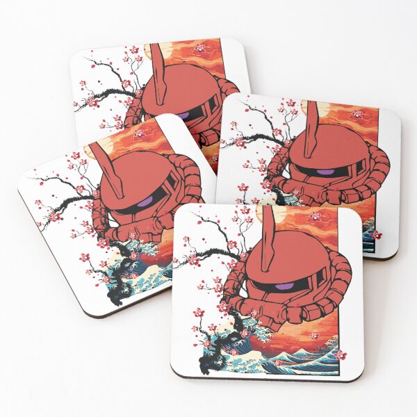 Item preview, zaku sunset art illustration designed and sold by Keizoku Studio.