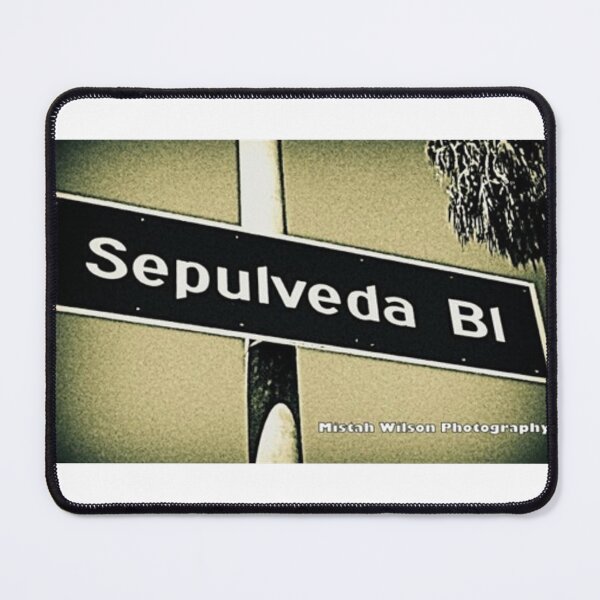 Item preview, Sepulveda Boulevard HI, Los Angeles (SFV), California by Mistah Wilson designed and sold by The Street Sign Store.