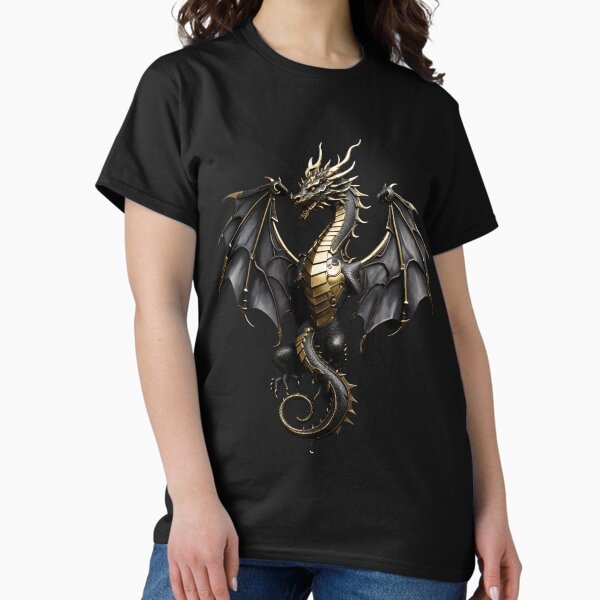 Item preview, Black and Golden Dragon designed and sold by LuizSilva1983.